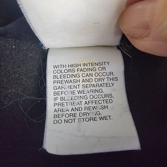 Vintage Early Winters Performance Jacket Unisex Large Black Vented Underarms - Picture 10 of 16